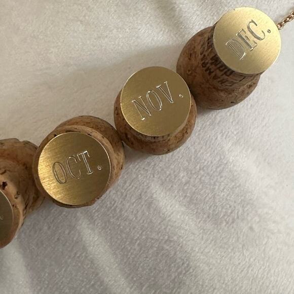 DOM PERIGNON Necklace - 12 Dom Perignon Corks For Each Month Celebrated - Picture 5 of 7